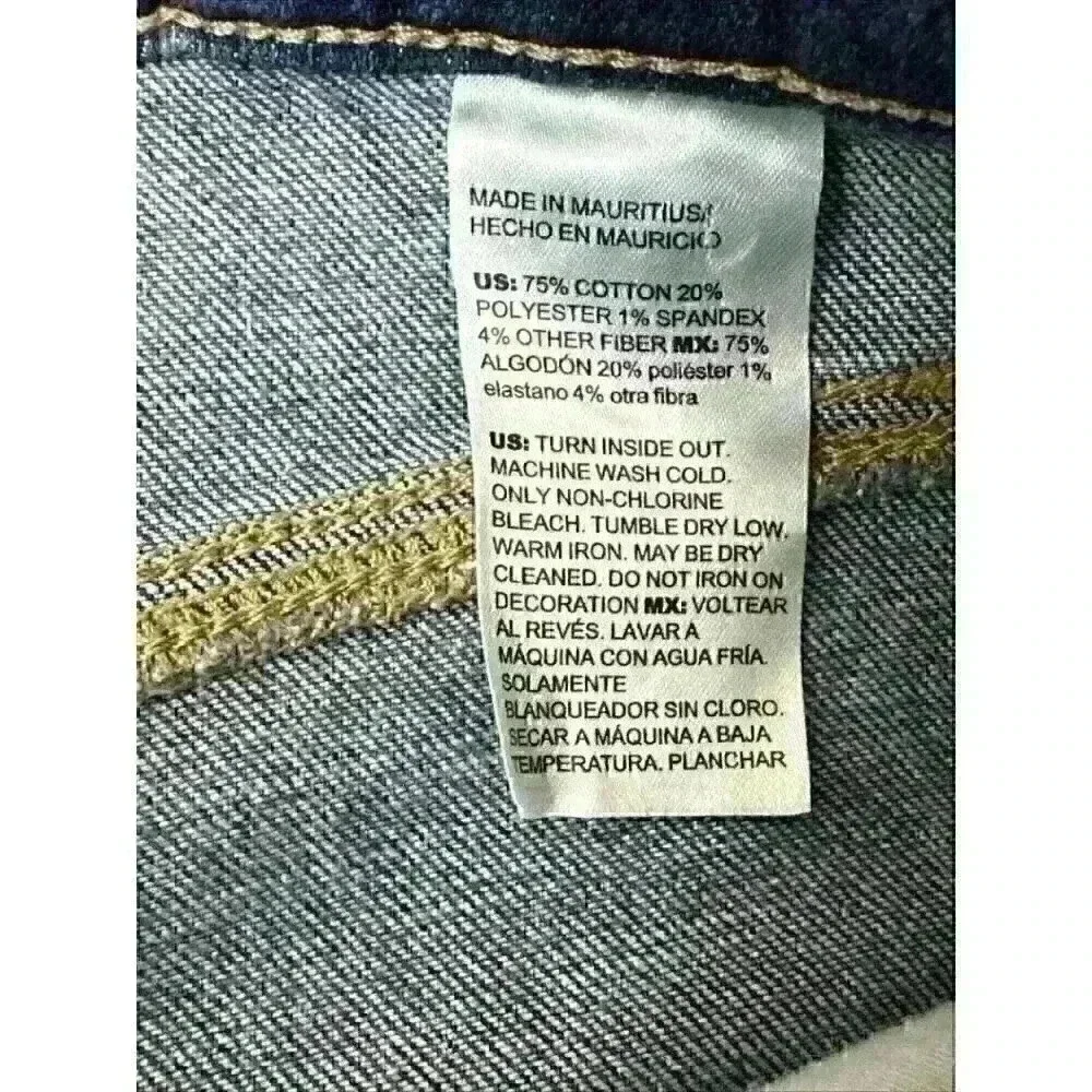 Chico’s High Rise Wide Leg Jeans Size 6R Women's Boho Romantic cowgirl - Picture 10 of 11